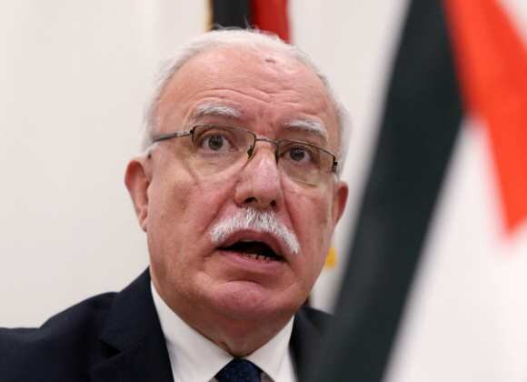 وزير الخارجية الفلسطيني، رياض المالكي
