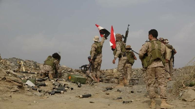 Yemeni internationally-recognized government troops